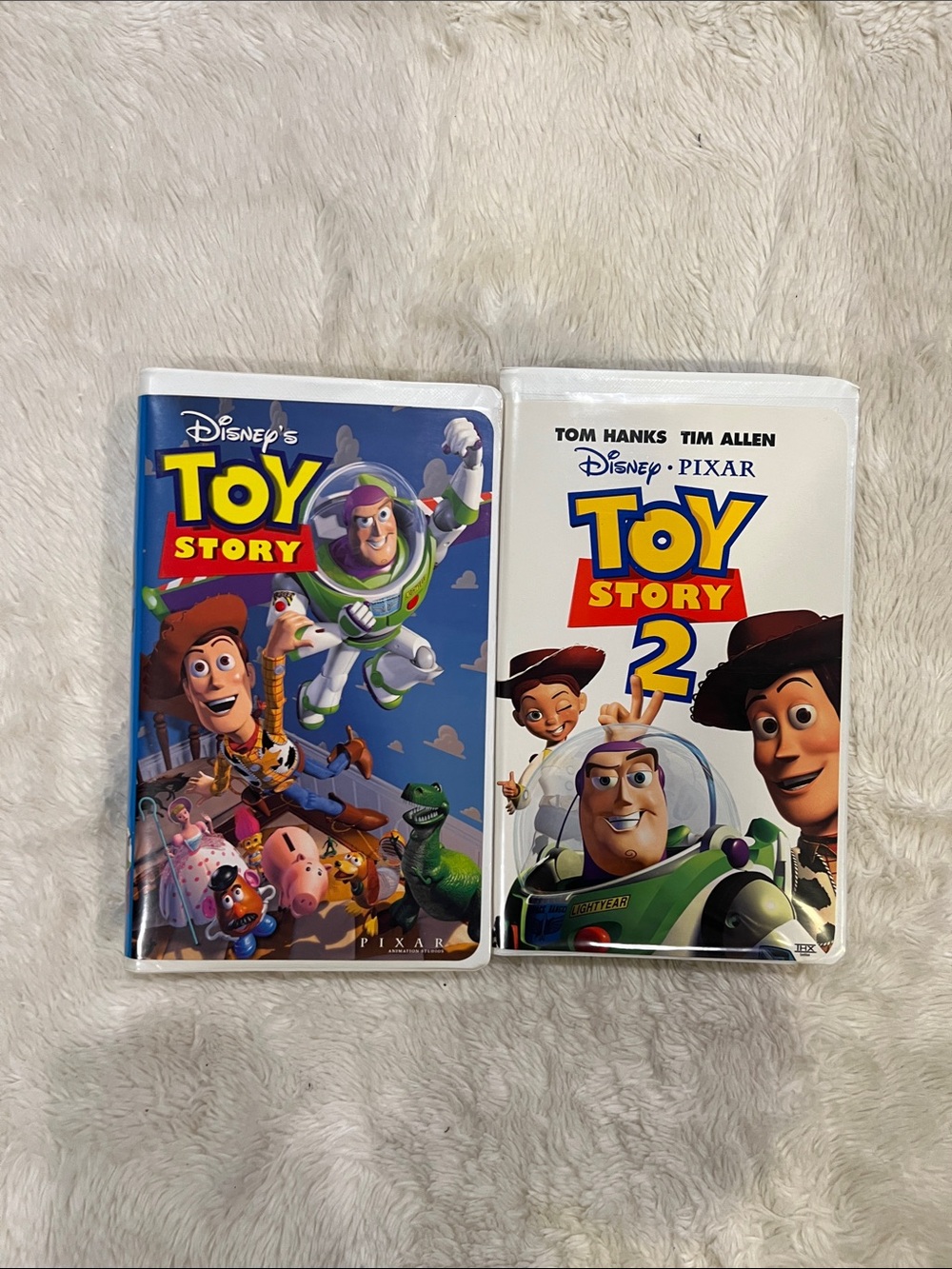 Disney's Toy Story 1 & 2 Vintage VHS Bundle